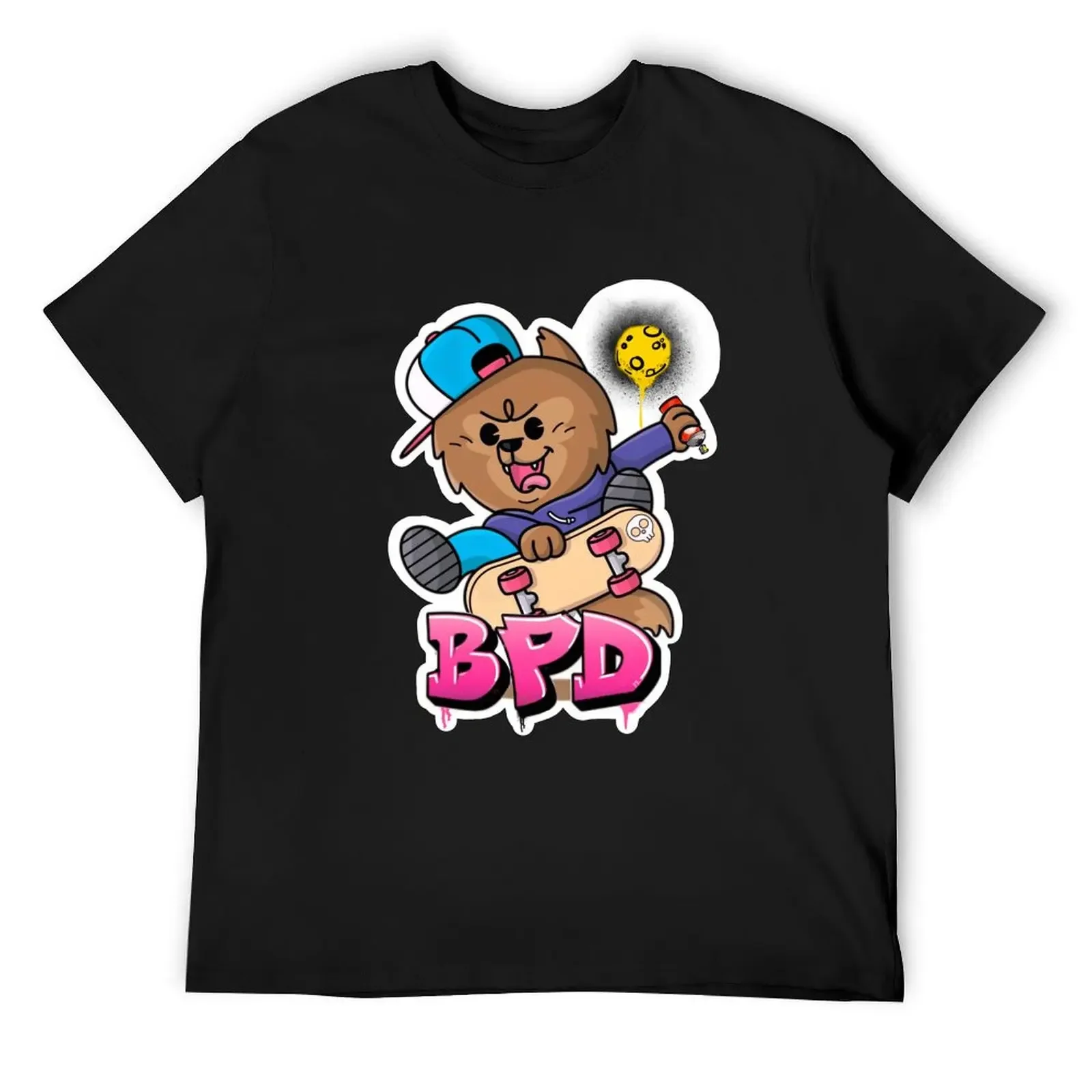 

BPD Werewolf T-Shirt funny gifts Aesthetic clothing anime figures mens graphic t-shirts pack