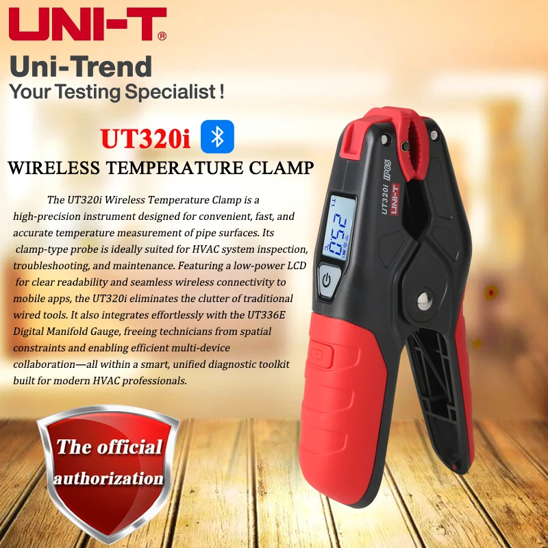 uni-t-bluetooth-wireless-temperature-clamp-ut320i-10000-data-point-storage-ip65-dust-and-water-resistance