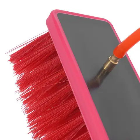 26FT vattenmatad stångrengöringsborste för fönster- och solpanelrengöring: Högeffektiv skrubbning av flera ytor 6 best sales solpanelborste - №4