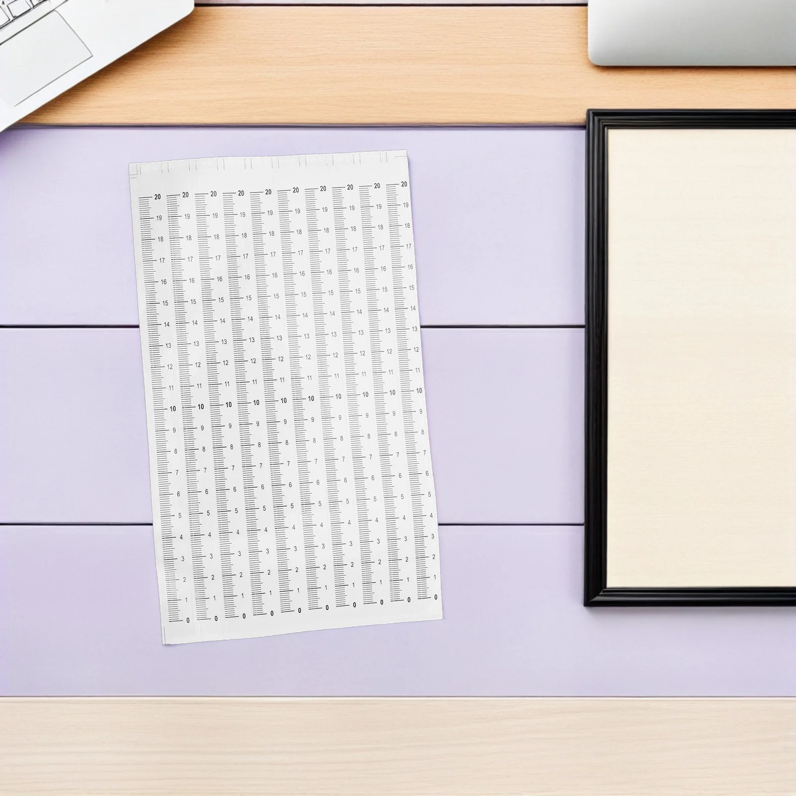 60 قطعة شريط مسطرة لاصق مقياس متري مسطرة التخرج قشر عصا منضدة الارتفاع بمناسبة أشرطة القياس ملصق