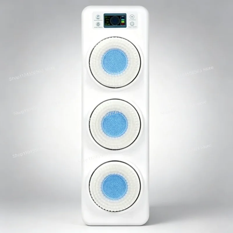 Wall-mounted Electric Shower Brush Automatic Back Rub Exfoliating Body Scrubber Bath Massage Device