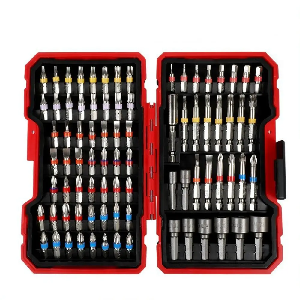 Universal Power Tool Accessory Kit Screwdriver Bit Assortment For Home Hardware Repair Electric Drill Maintenance Projects
