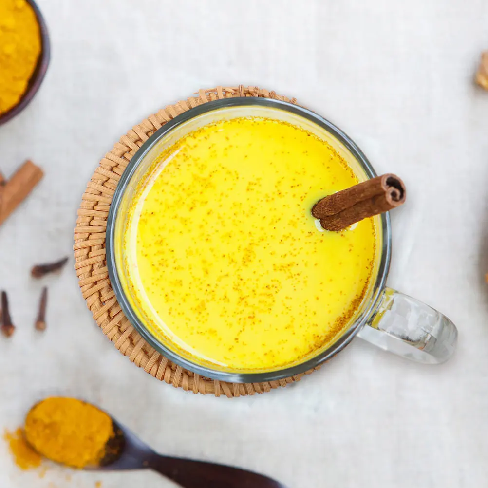 

1Set Rattan Coaster Handwoven Woven Drink Coasters Rustic Tea Cup Placemats Table Organizer Coaster Set Rattan Placemat