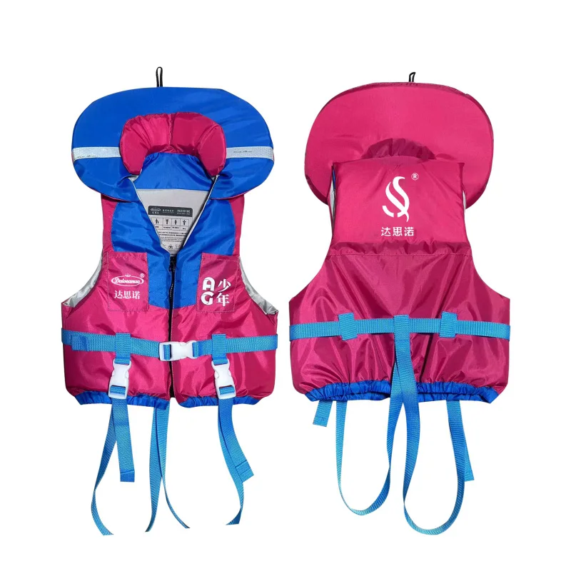 Neoprene 1-6 Years Kid Life Vest, Boys Girls Buoyancy Aid Swim Training Safety Assisted Life Jacket Toddler Kayak Beach Swimwear view 2