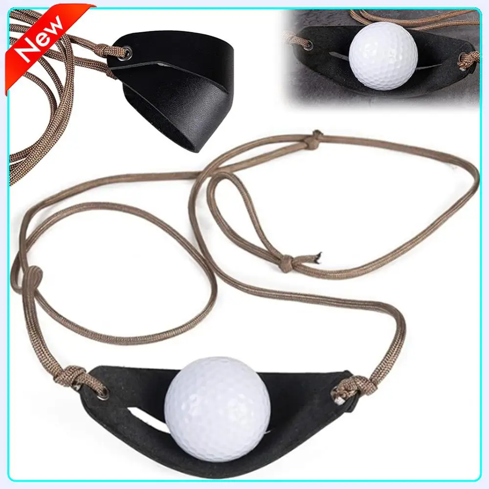 Handmade Leather Shepherd Sling Old-Fashioned Slingshot for Outdoor Sports Camping Shooting Hiking Hunting Accessories