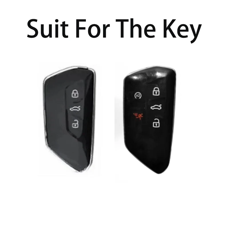 Neu für VW Volkswagen Golf 8 MK8 ID.3 ID.4 Cupra Skoda Octavia A8 SEAT Leon MK4 Formentor Tarraco Remote Key Fob Schutzhülle – Detail 3