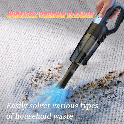 휴대용 무선 핸드헬드 진공 청소기, 12Kpa 전원 흡입 가정용 진공 스틱, 자동차 가정용 애완 동물 털 하드우드 바닥  Best5
