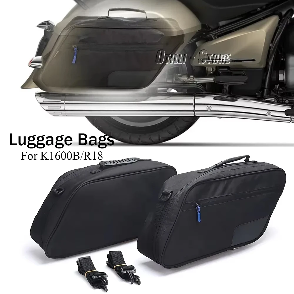 

Suitable For BMW K1600B K 1600 B R18 B R 18 NEW Motorcycle Bag Side Case Inner Bags Luggage Bags Black