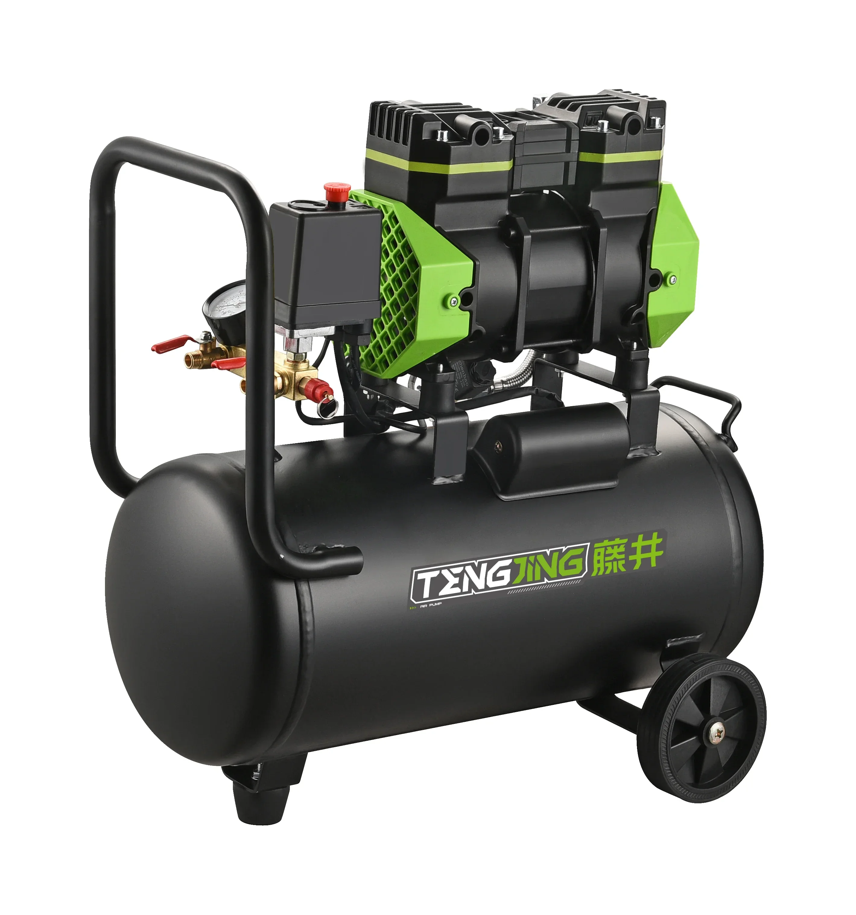 TENGJING Factory high speed 1650w 30L Electric Oiless oil free Air Compressor