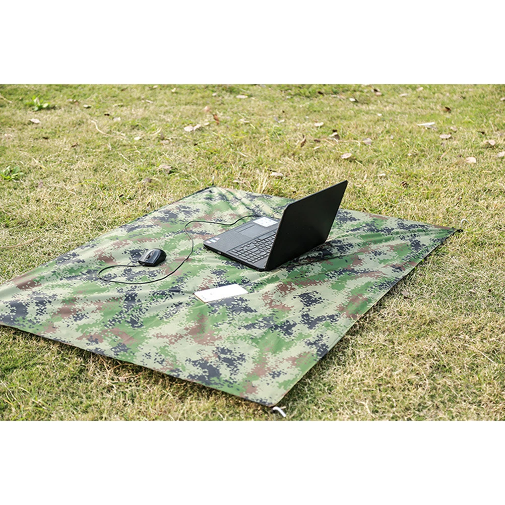 

100x145CM Waterproof Tent Mat Durable Sun Shade Sail Outdoor Canopy Beach Picnic Camping Supplies Moisture Proof Mat Garden Pool