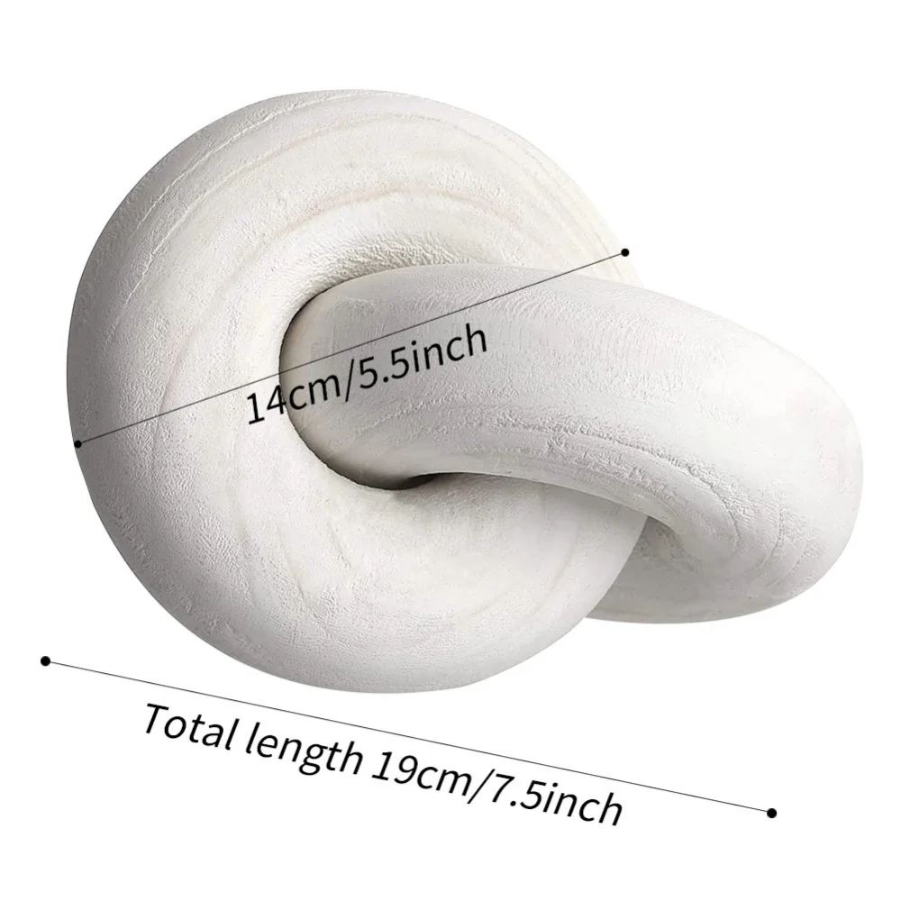 ไม้ตกแต่ง Chain สำหรับห้องนั่งเล่นบ้านไร่กาแฟตาราง Decor Boho ไม้ Knot ธรรมชาติ Chain โต๊ะเตาผิงบ้าน Boone