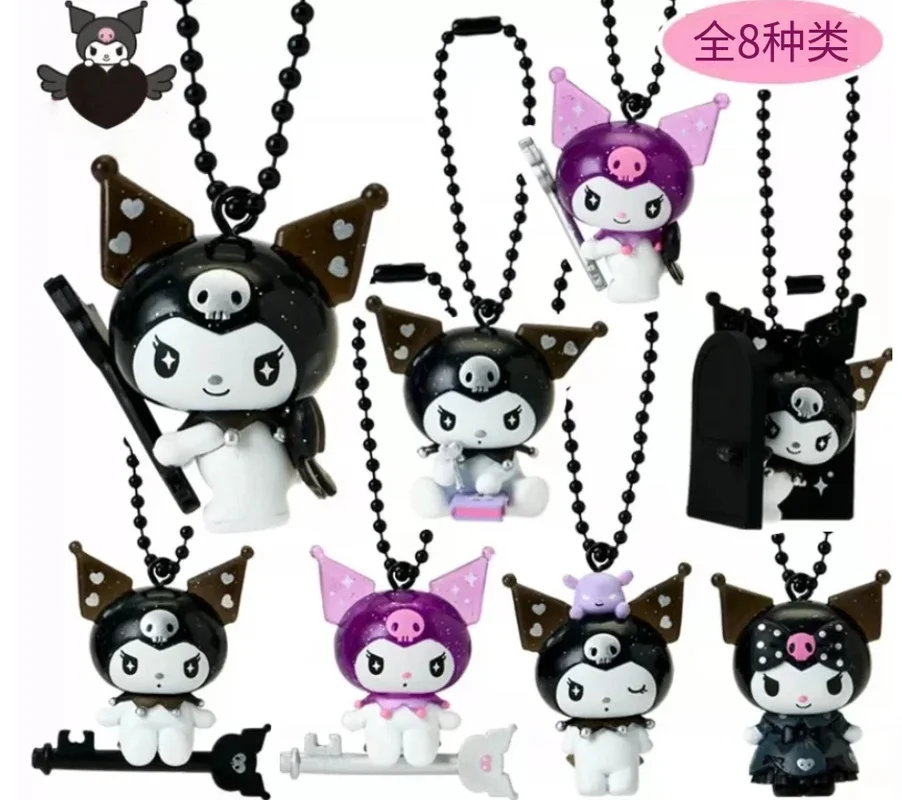 

New Product In Stock 20th Anniversary Kuromi Keychain Blind Box Figurine Desktop Ornament As A Festival Surprise Gift For Girls