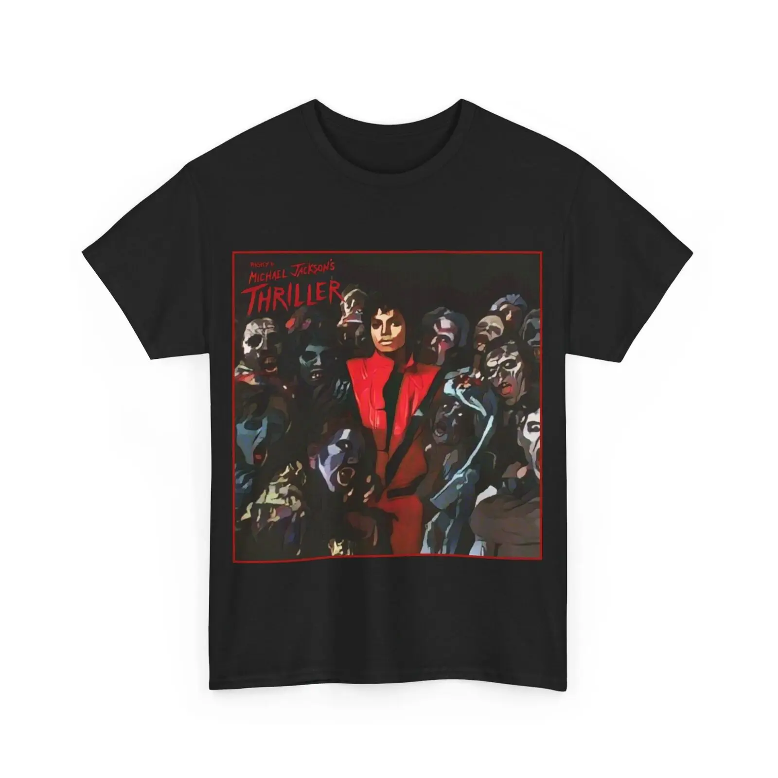 Michael Jackson Thriller T Shirt Unisex Heavy Cotton Tee