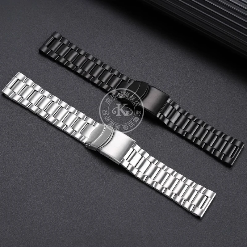 22mm 23mm Stainless steel watch strap Fold Buckle Watchband for Luminox 3051 3150 8800 3080 Men Bracelet