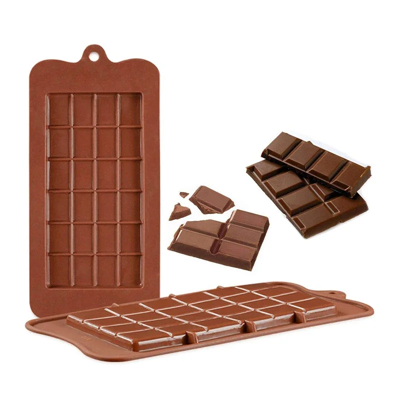 New Silicone Chocolate Molds Bakeware Cake Molds High Quality Square Eco-friendly Silicone mold DIY 1PC food grade 24 Cavity