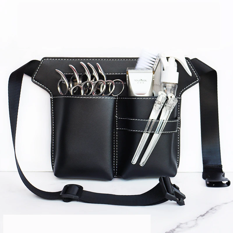 

Unisex Professional Barber Scissors Bag Waist Pouch Men Women Multifunction Hairdressing Hair Salon Tool Waist Pack Holster