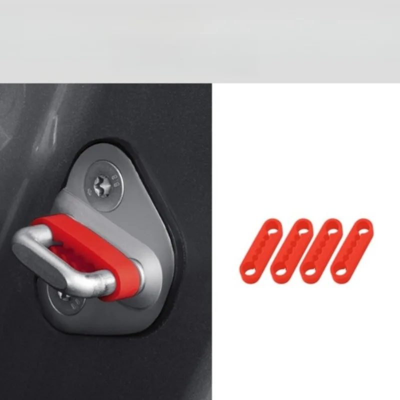8pcs Universal Car Door Shock Absorber Pad, Door Lock Silent Anti-Collision Shock Absorber Silicone Protective Pad