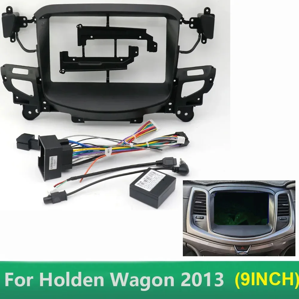 

Автомобильная магнитола для Holden Wagon 2013 (9 дюймов), облицовка, Android, GPS, MP5, стереоплеер, 2 Din, панель приборной панели, рамка для монтажа