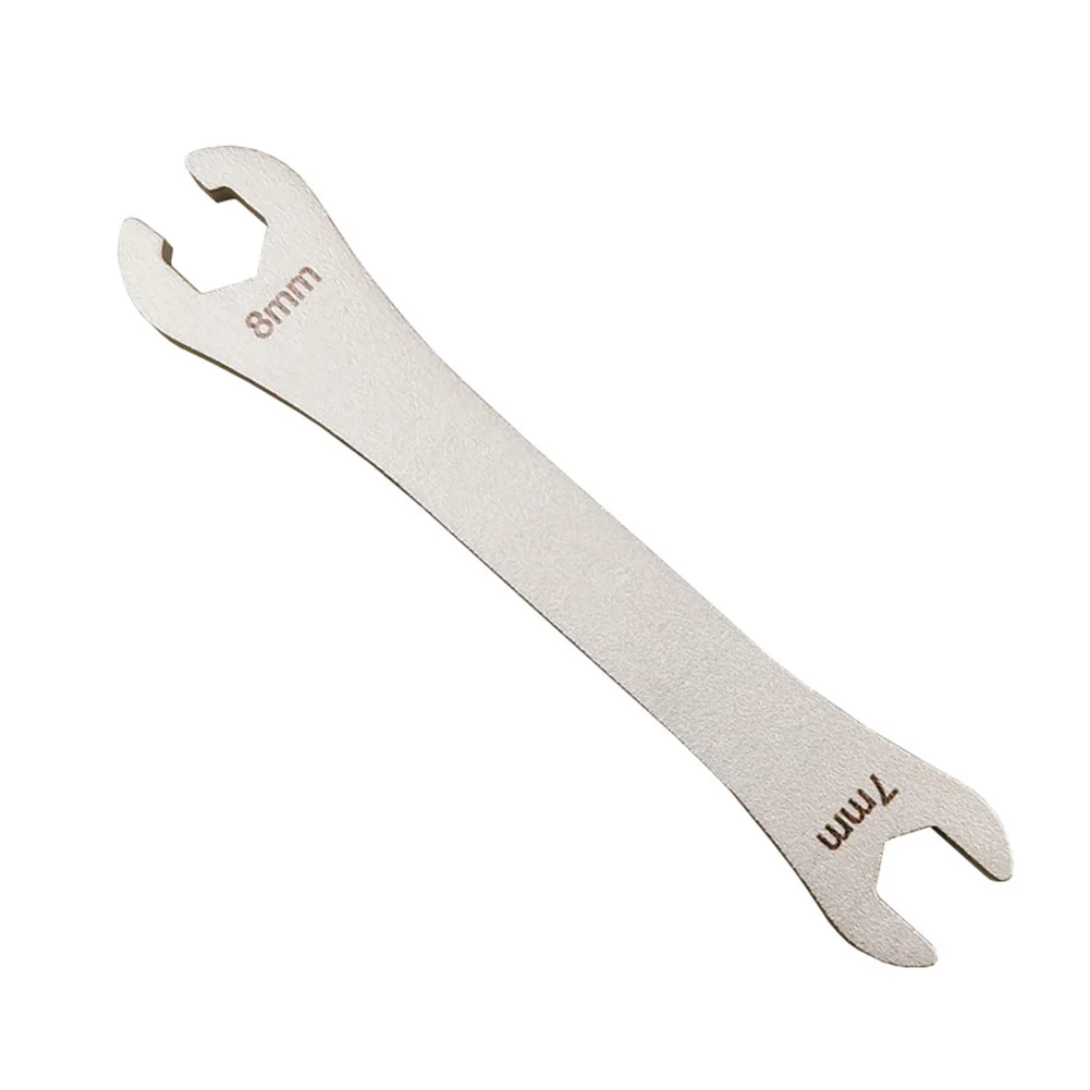 Bike Wrench 1Pcs Bicycle Hydraulic Brakes Bike Disc Brake Lever Caliper Wrench Silver Stainless Steel Truing Tool 2023 New