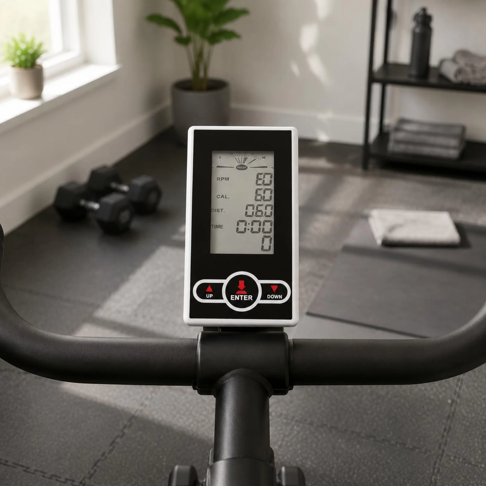 Elliptical Exercise Machine Display Time Counter Exercise Bike Console Bike Computer Display LCD Screen Fitness Equipment
