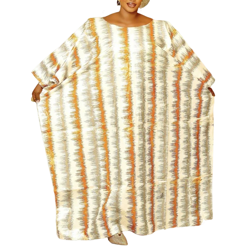 

African classic printed traditional gowns for family feasts, weddings, holidays, and long robes
