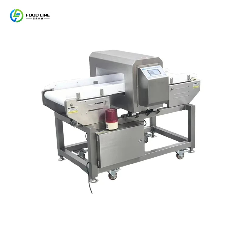 Food Metal Detector Stainless Steel Multi-Frequency Anti-Interference Auto Rejection for Liquid Paste Slurry Powder Granule Line
