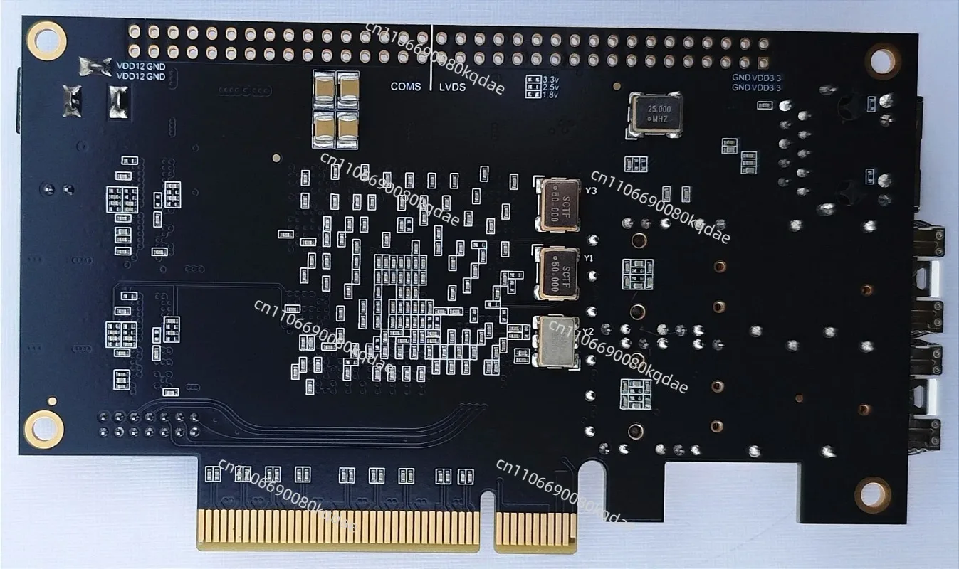 Kintex‑7 FPGA Core Development Board, XC7K325T XC7A200T Chip, PCIe SFP Fiber Gigabit Ethernet Port Circuit Board