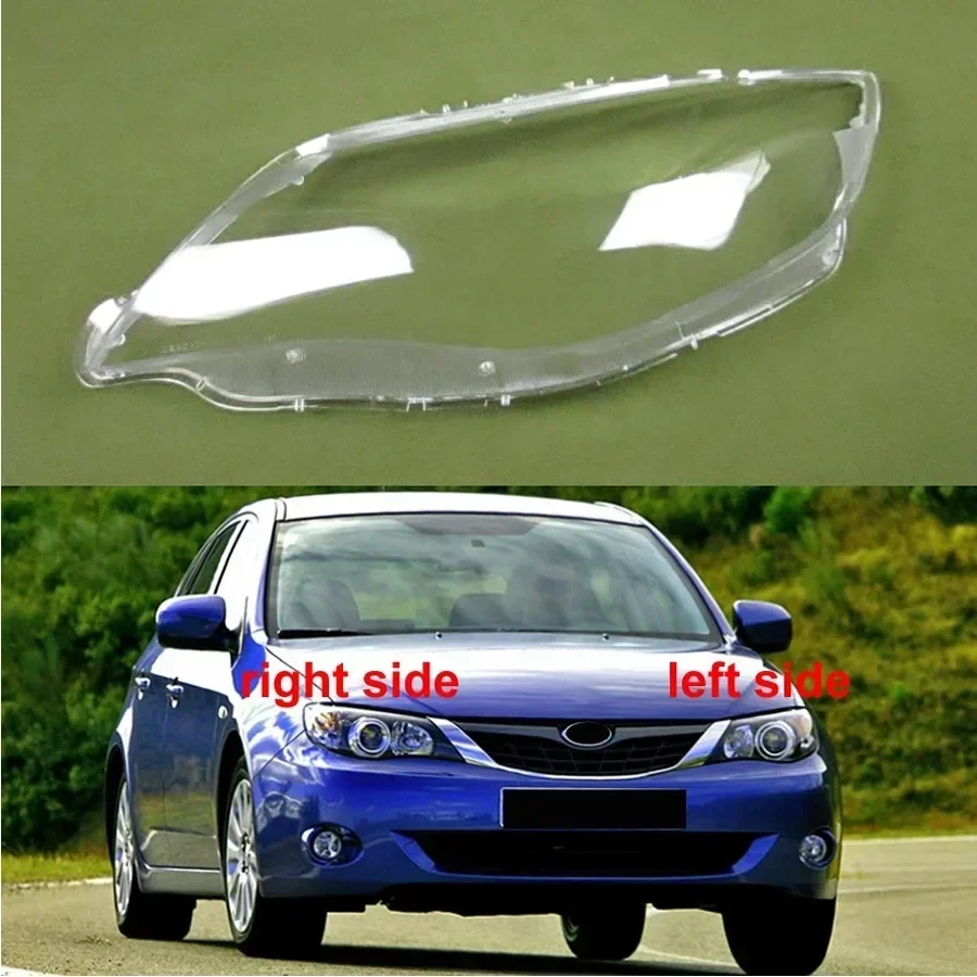 For Subaru Impreza 10th Generation 2011-2014 Headlight Cover Shade Headlamp Shell Transparent Lampshade Case Lens Plexiglass