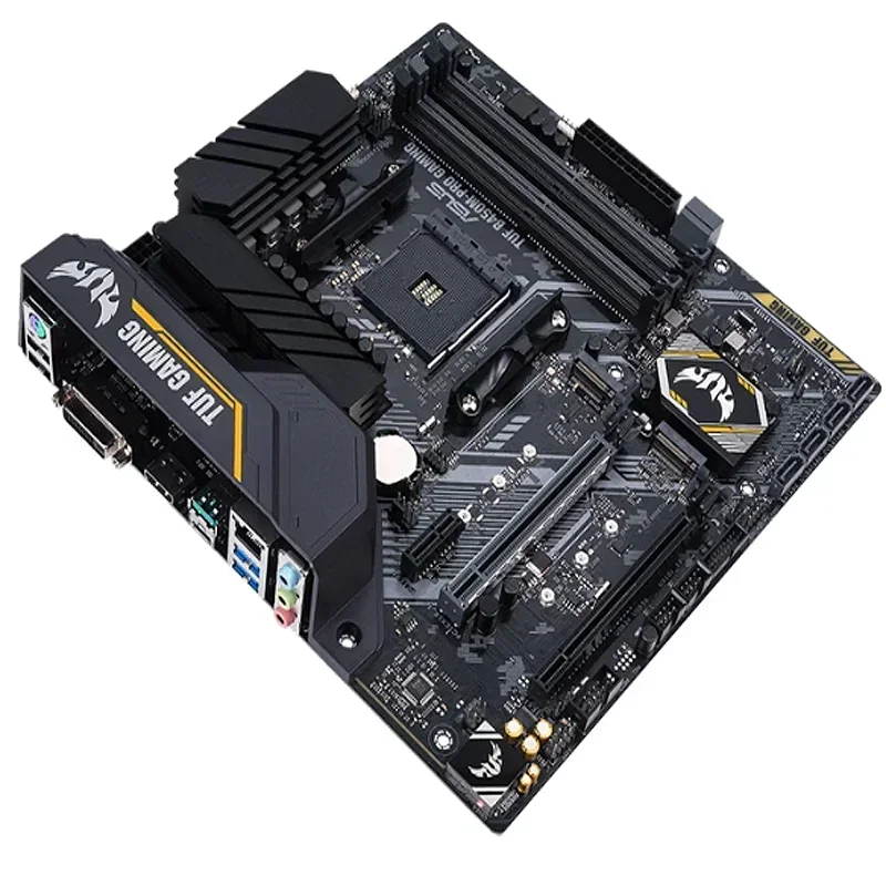 TUF B450M-PRO Motherboard GAMING 64GB AM4 DDR4 Micro ATX B450 Mainboard 100% diuji bekerja sepenuhnya