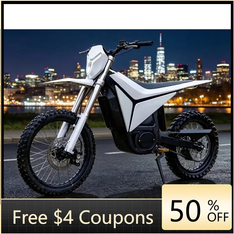 

Rs Electric bicycle full LED light intelligent multi-function instrument electric motorcycle double air suspension off-road elec