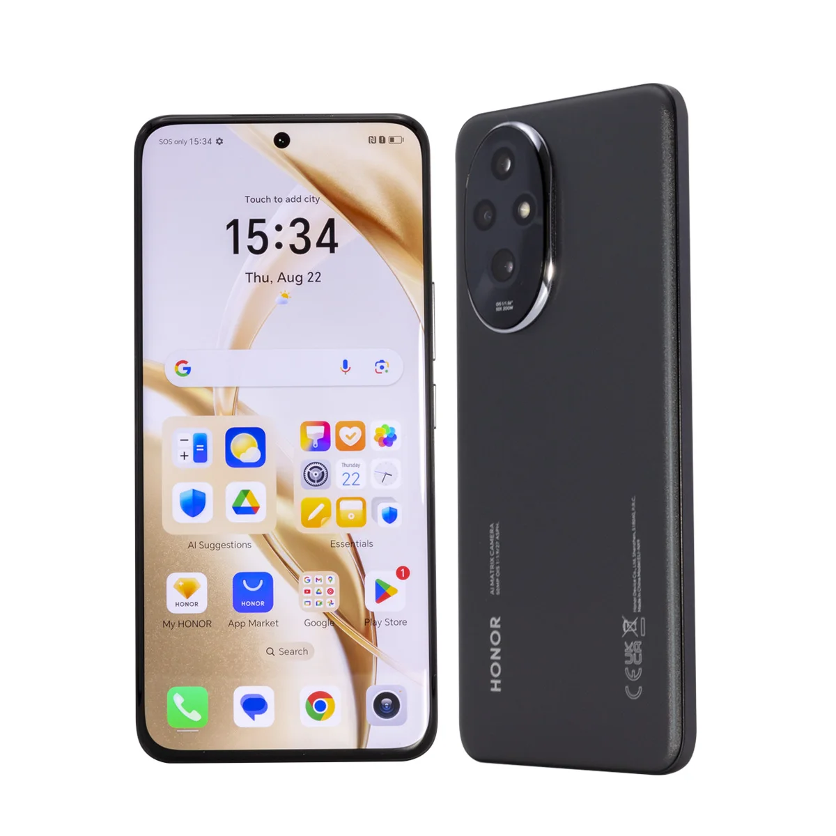 HONOR 200 5G Smartphone Version mondiale Snapdragon 7 Gen 3 6.7 ''AMOLED affichage 100W superchargeur 5100mAh batterie 50MP caméra