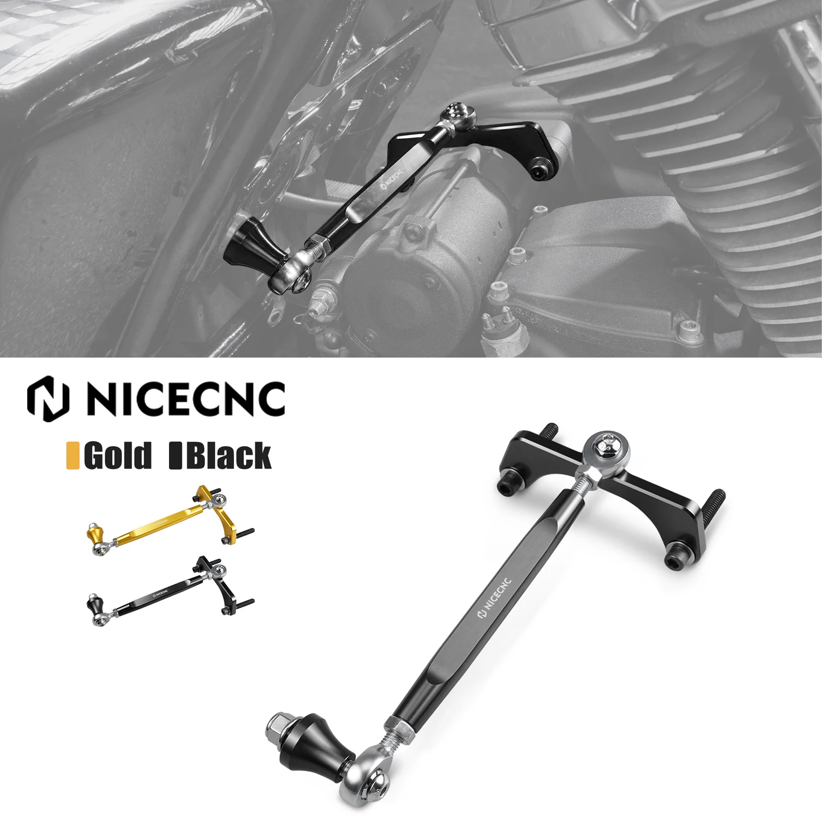 NICECNC M8 Touring Stabilizer For Harley Road Glide Special FLTRXS Road King Special FLHRXS Street Glide FLHX CVO Road Glide