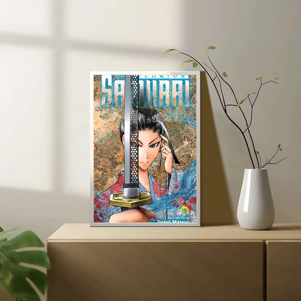 انمي ياباني الساموراي الإلكترونية عالية الجودة الملصقات الجمالية طلاء جدران ملصقات للمهاجع وغرفة المعيشة ديكور