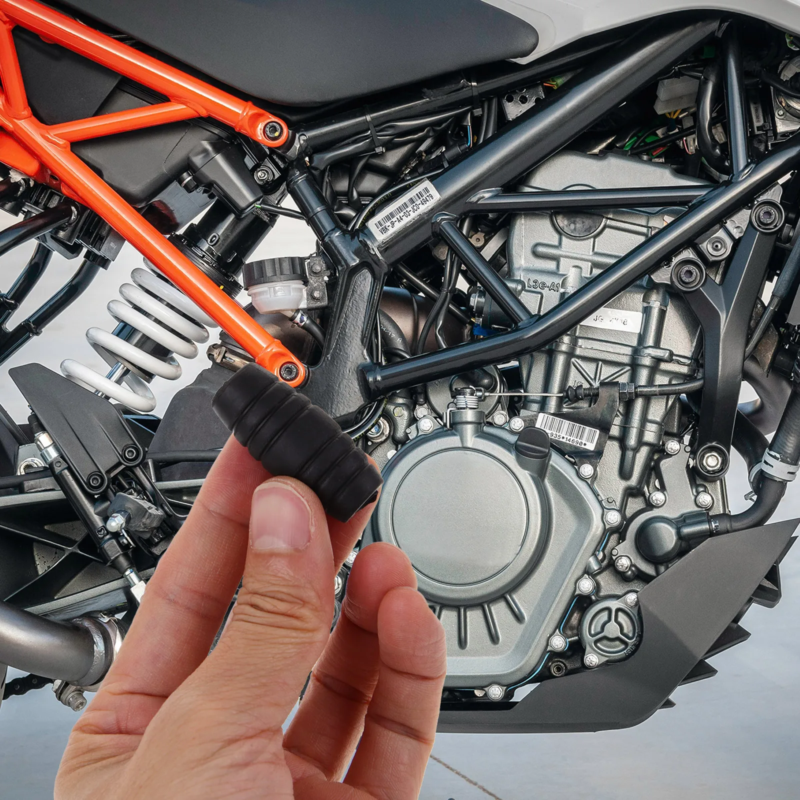 

Gear Shift Shifter Lever Cover Rubber Non-Slip Motorcycle Foot Shifter Protector Cover for Shoe Protection Riding Use