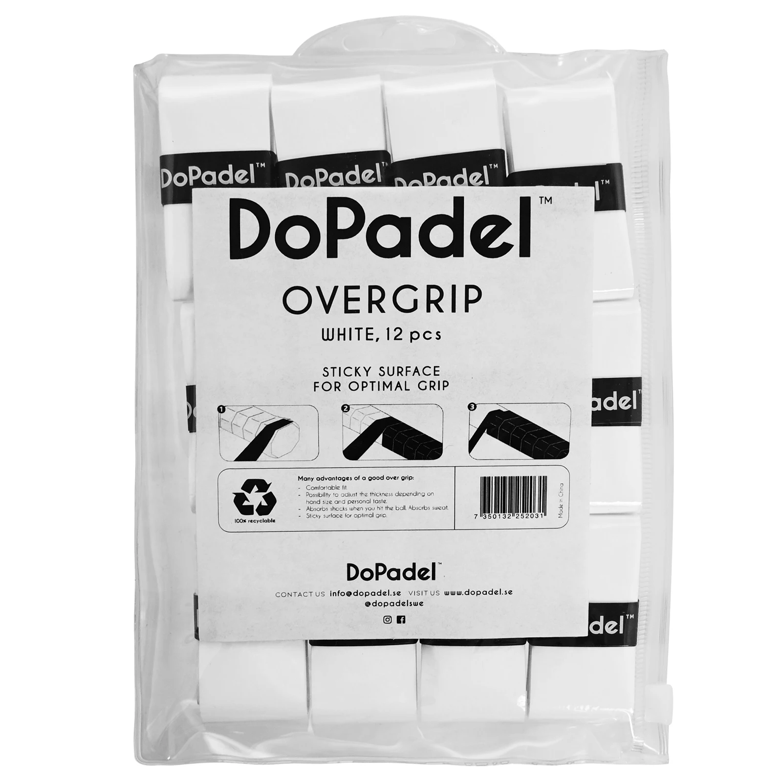 

12 /24 PCS Original Overgrip Anti Slip Tennis Racket Sweatband Grips Padel Shock Absorption Grip Tape Training Accessories