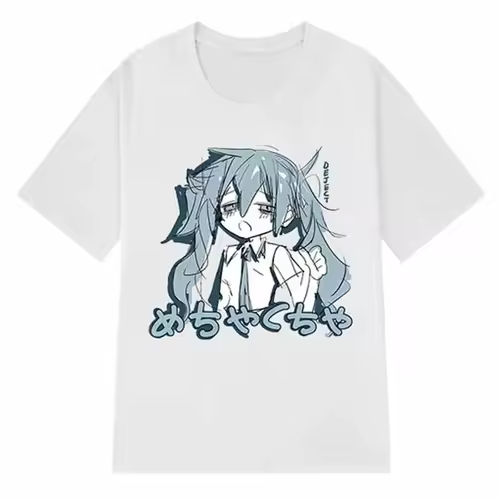 Japanese Y2K Anime Women T-shirt Cotton Loose Streetwear Casual Tees Big Size Short-sleeved Hip-hop Harajuku Tops Women Clothing - Image 9