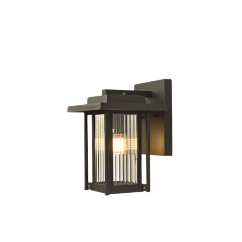 American retro Outdoor Waterproof Wall light Terrace Balcony Door Exterior Wall Simple Courtyard Lamp Outdoor Corridor Wall Lamp