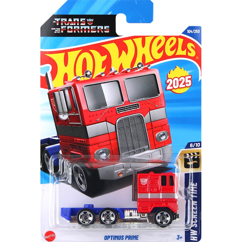 Hot Wheels 1:64 Diecast Cars Optimus Prime Volkswagen Beetle