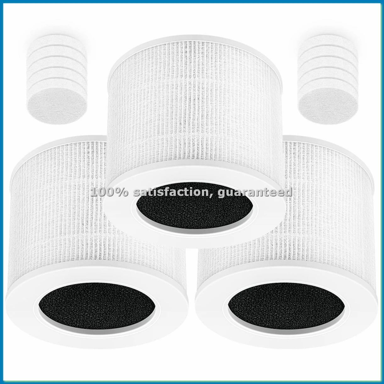 

3 Pack Core Mini Replacement Filter Compatible for Core Mini Air Purifier, 3-IN-1 H13 True Hepa Air Filter-FS