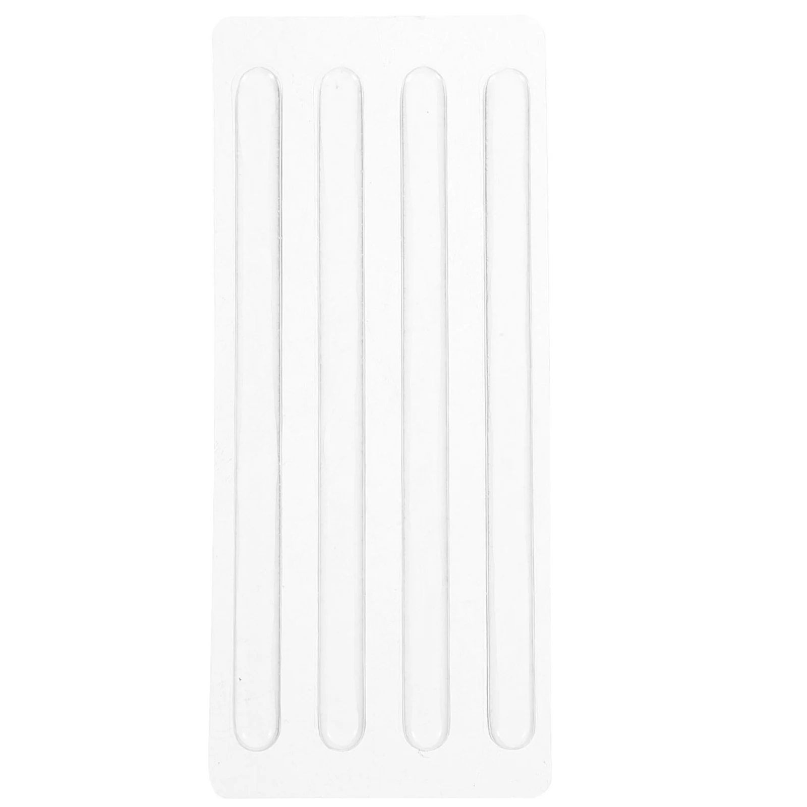 

4 pcs Sandal Stickers Clear Heel Inserts Thin Anti Slip Comfortable Insoles Shoes Cushion Foot Care Tools Great Absorption Soft