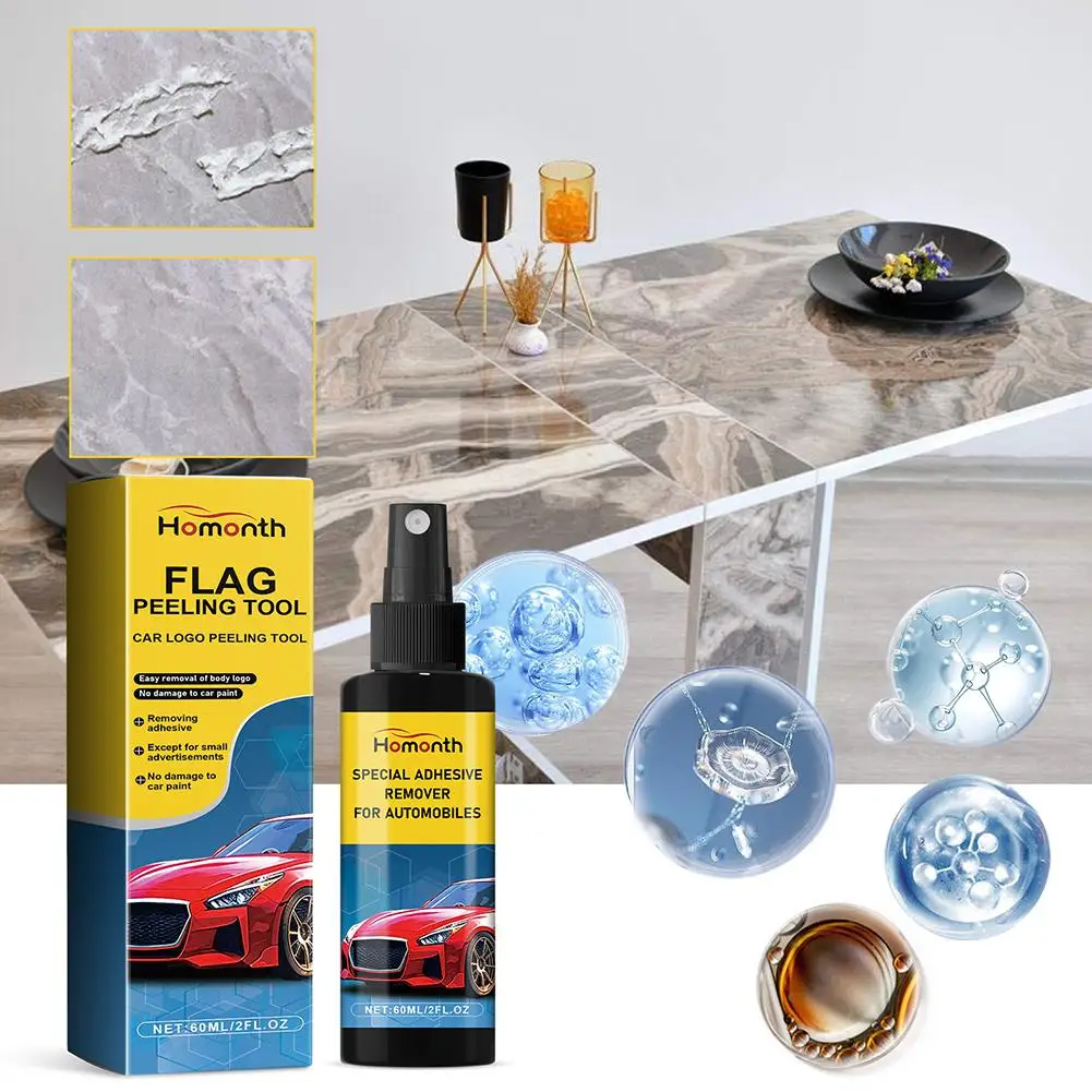 

Self-Adhesive Remover No Irritating Smell,for Removing Agent Vehicle Outside Car Tools Tapes Stickers And Cleaning P9F6