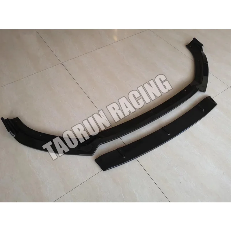 

Подходит для бампера Audi A3 S-line и S3 2017 2018 2019, черный передний бампер из АБС-пластика, подбородок