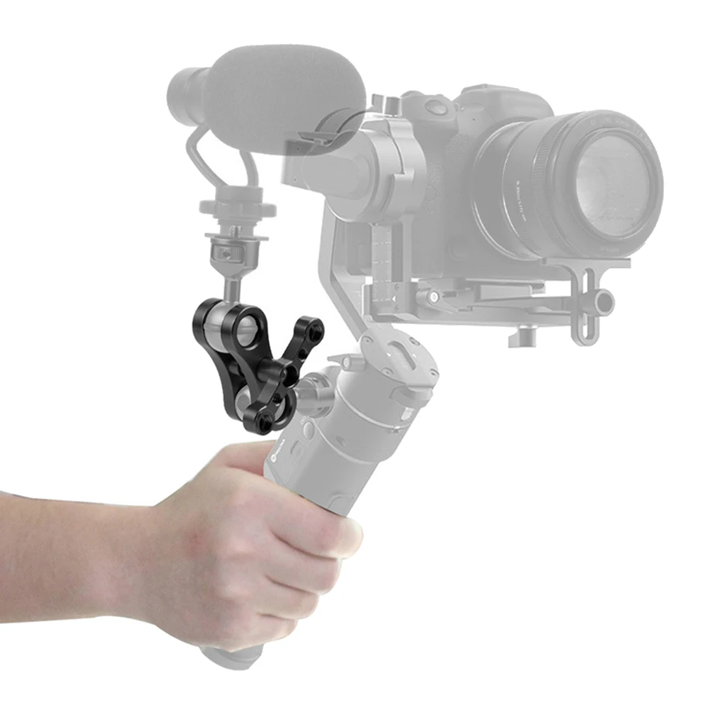 A56XQ ขาตั้งกล้องผีเสื้อคลิป CLAMP 1 นิ้ว Ball Joint ARM 1/4 3/8 Mount สําหรับกล้อง GoPro ใต้น้ําดําน้ําไฟไฟฉาย
