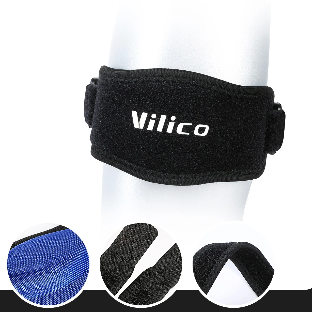 

1 Pcs Elbow Protection Strap Elbow Soft Cushion Support Strap Knee Support Basketball Tennis Badminton Epicondylitis Elbow Pad