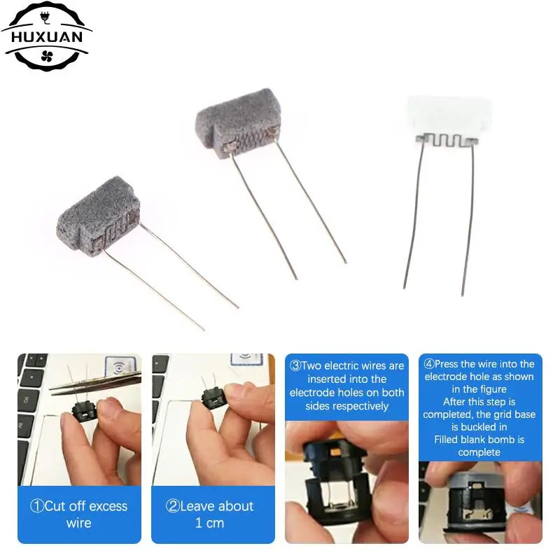 1pc Diy Rebuild Ceramic Heating Core Coils 1.1ohm Heater Coils For Generation 1th 4th DIY Heating Wire Tool