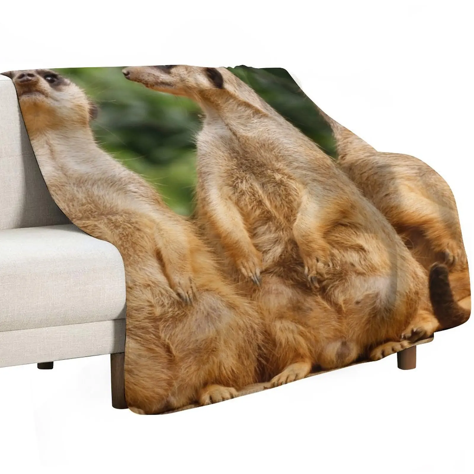 Meerkat 074 Throw Blanket Blankets For Baby Summer Beddings bed plaid Decorative Sofa for sofa Bed Blankets
