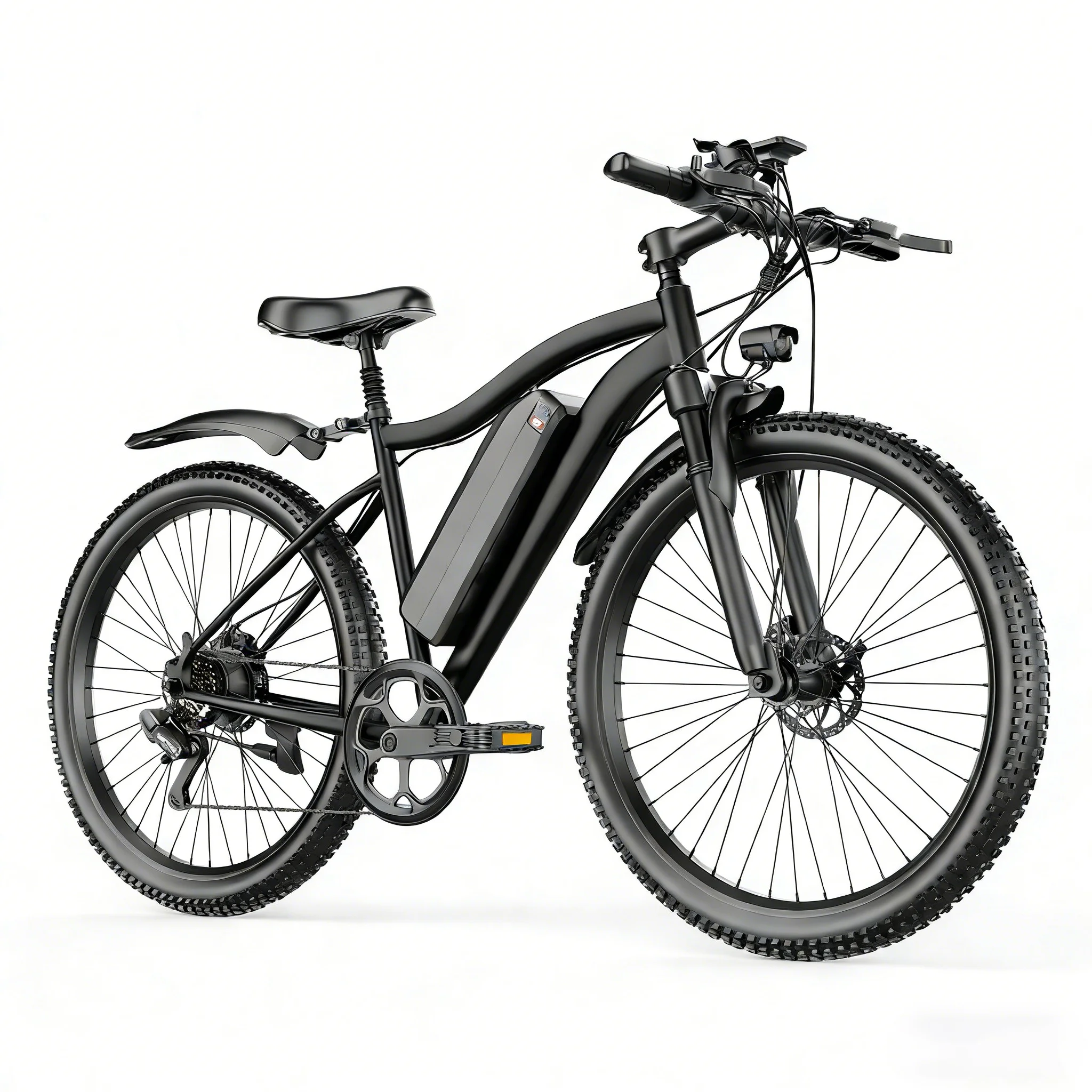UPlee G73 Electric Bike Adults Electric Bicycle Peak 740W 48V 13AH E Bike 26" Fat Tire Mountain Bike 25mph Electric Dirt Bike image 2