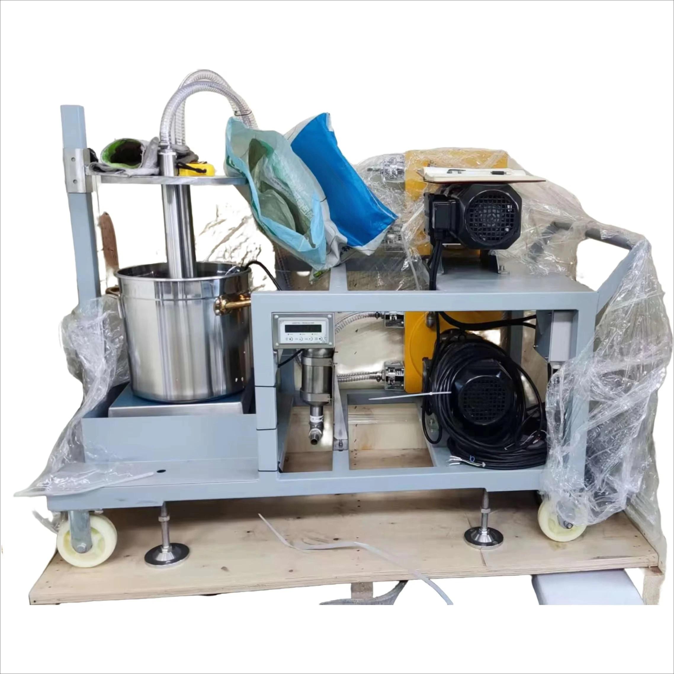 Picture 6: New Arrival Vertical Peanut Seed Mixer High Efficiency Seed Coating Machine