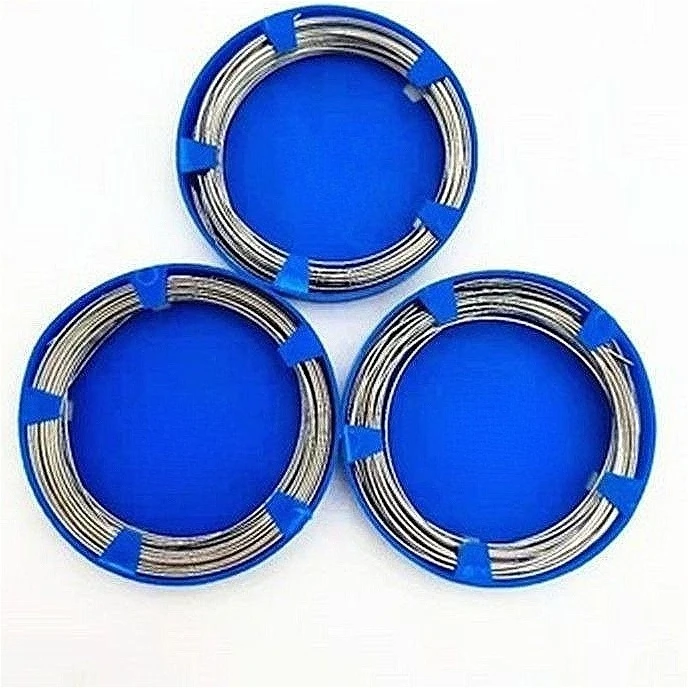 

3Pcs Dental Orthodontic Tools Material Ligature Wire 0.5/0.6/0.7/0.8/0.9/1.0/1.2/1.4/1.6/1.8 Round/Flat Wire Large/Medium/Small