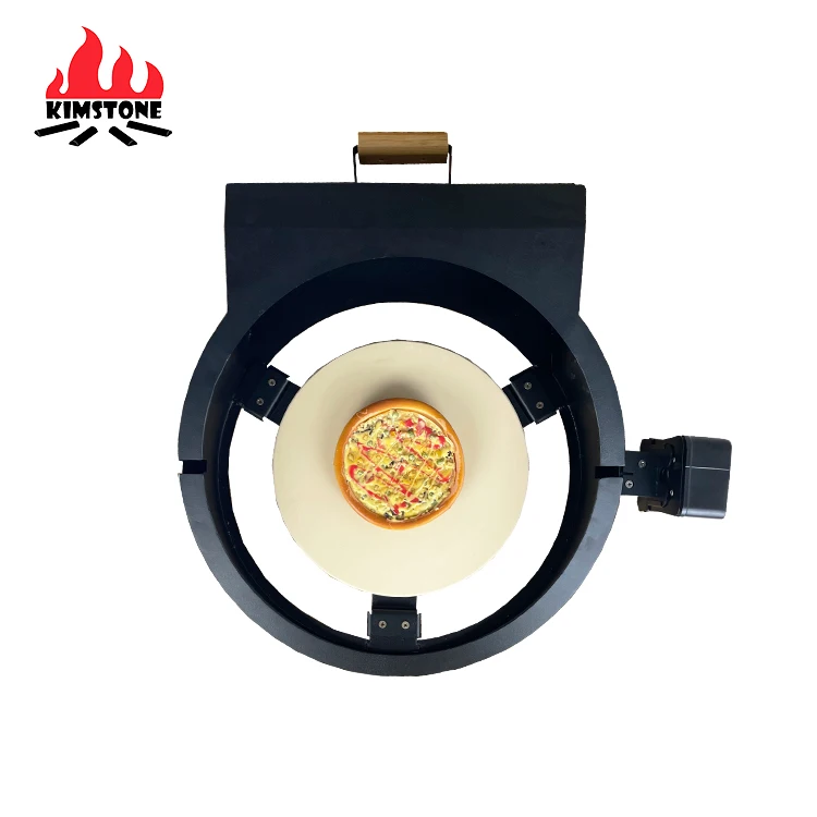 KIMSTONE  Kamado Two-in-one  Rotisserie Kit Pro Versatility Roasting Chicken Grilling Pizza Baking Suitable for 26''